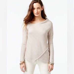 Free People Beige Sweater